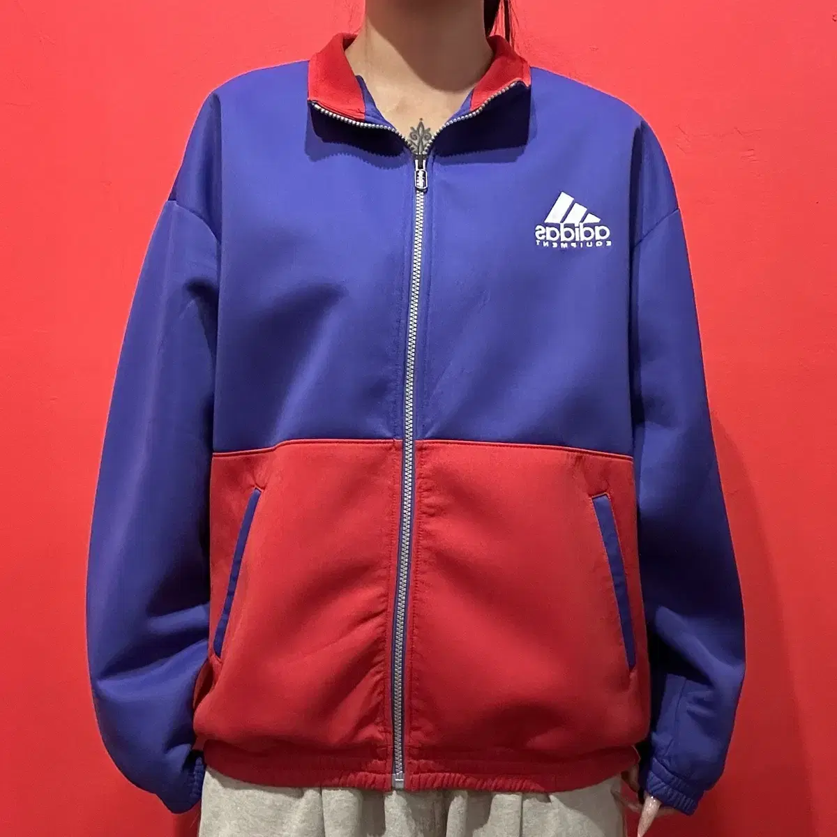 (end217) adidas Colorblocked Jersey