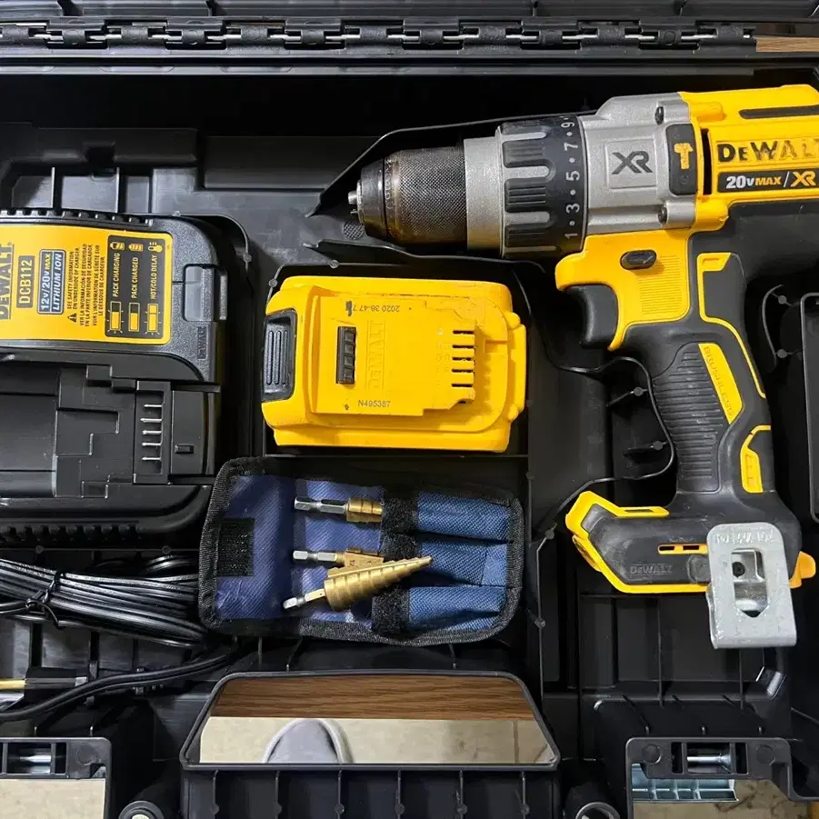 디월트 무선 전동 해머드릴 드릴 DEWALT 세트 20v 무선 함마드릴