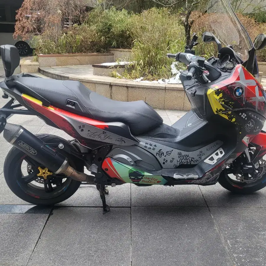 17년식 BMW C650S 조커스킨 팝니다