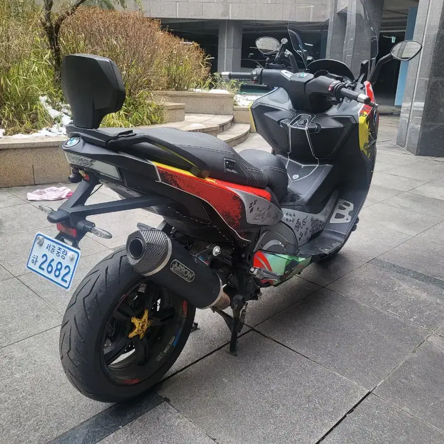 17년식 BMW C650S 조커스킨 팝니다