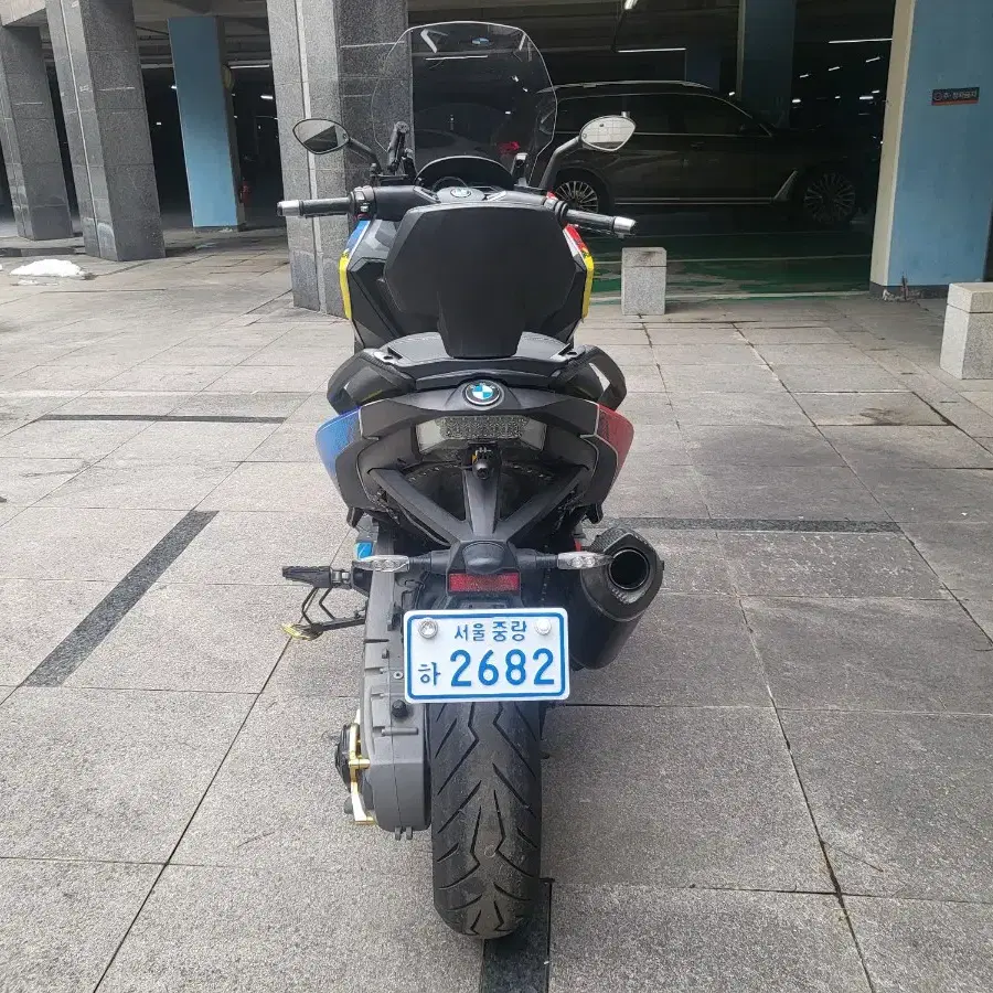 17년식 BMW C650S 조커스킨 팝니다