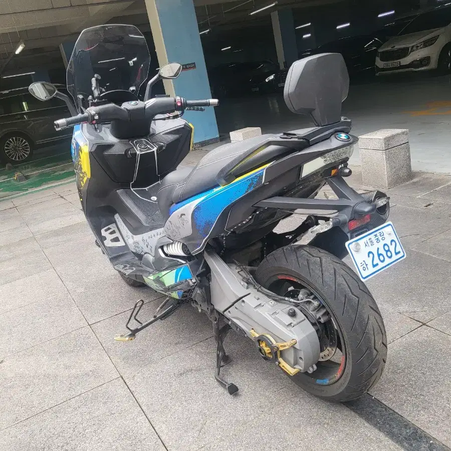 17년식 BMW C650S 조커스킨 팝니다