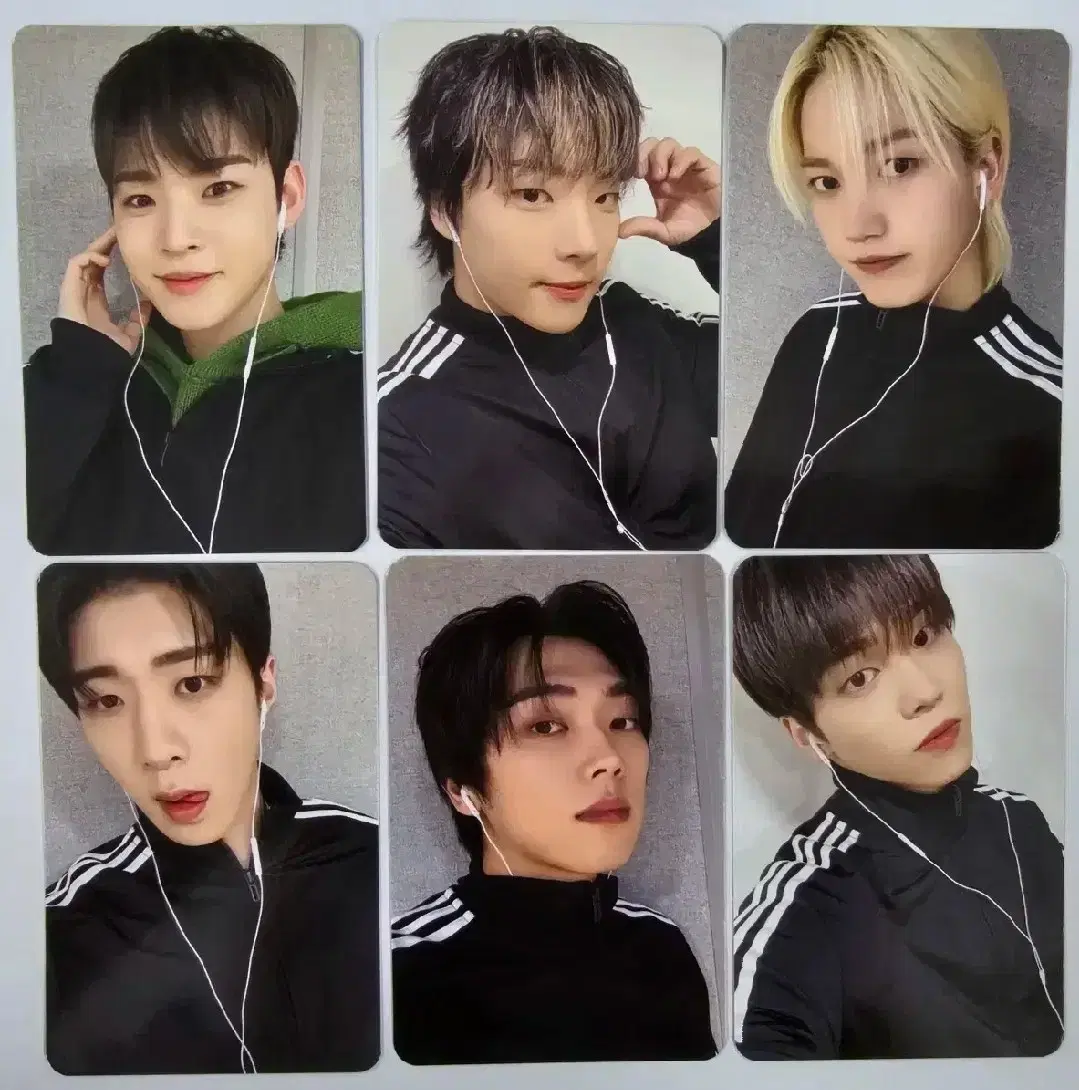 5/18 makestar offline onf unreleased photocard (athletic wear)