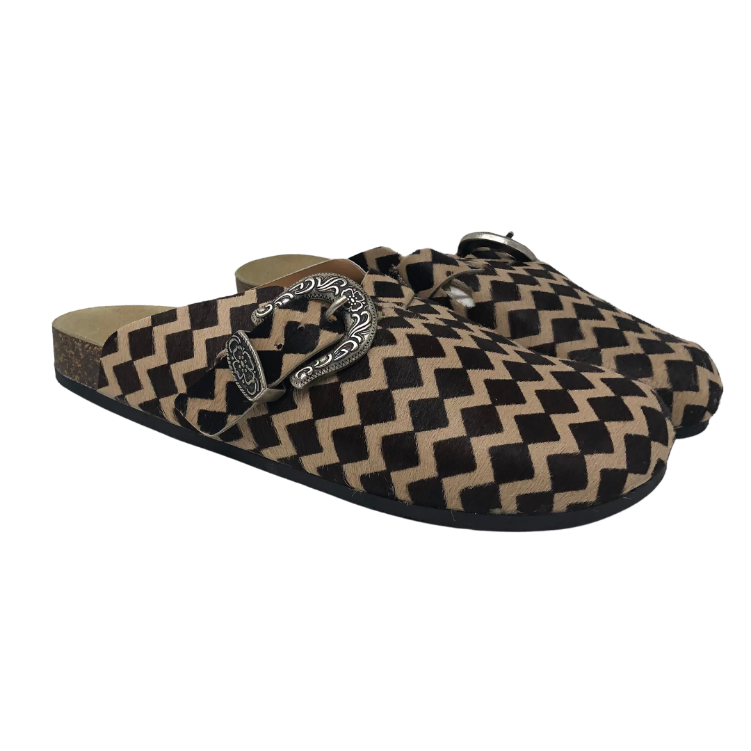 270) Brothers Vellies checker Mule