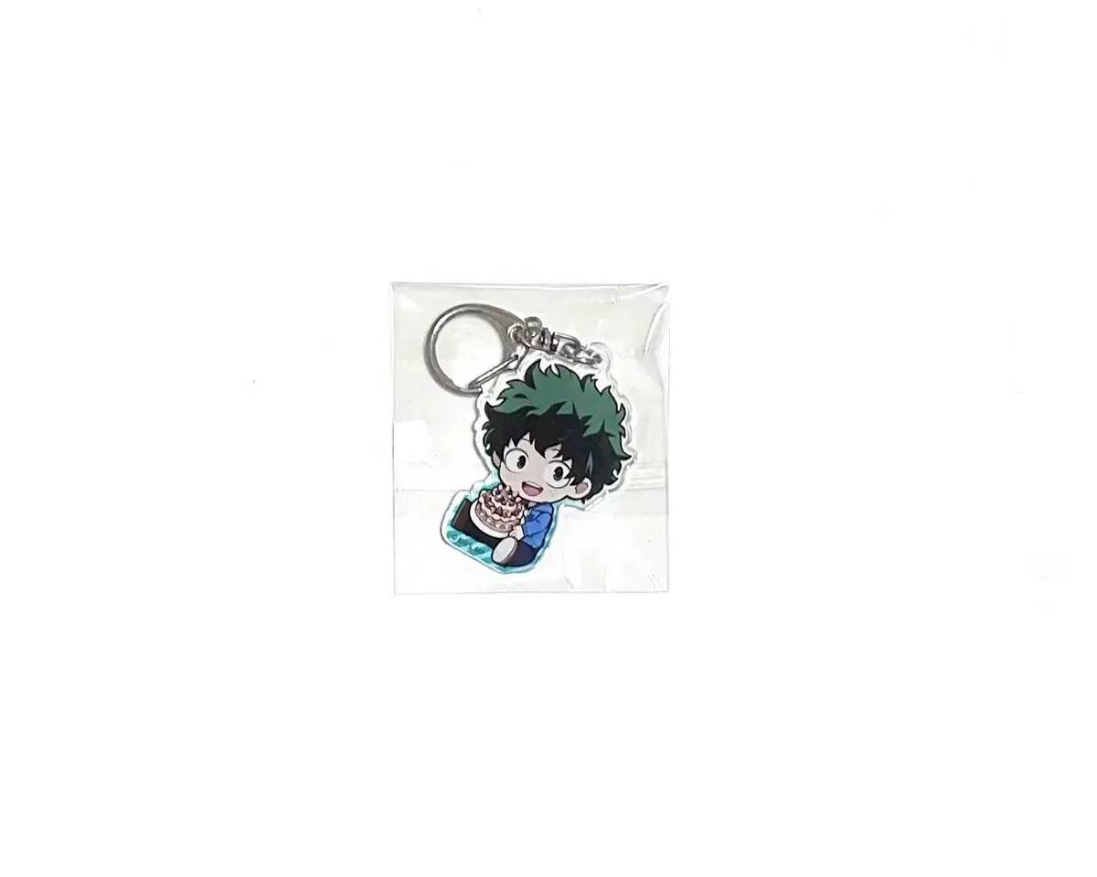 Hiroaka Nahia Midoriya Izuku Cake Gyugyuto Ending acrylic keyring