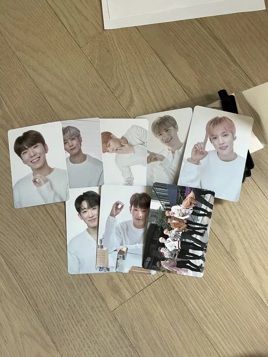 (Unsealed)Monstax Tonimori Photocard/Transparent Photocard Set