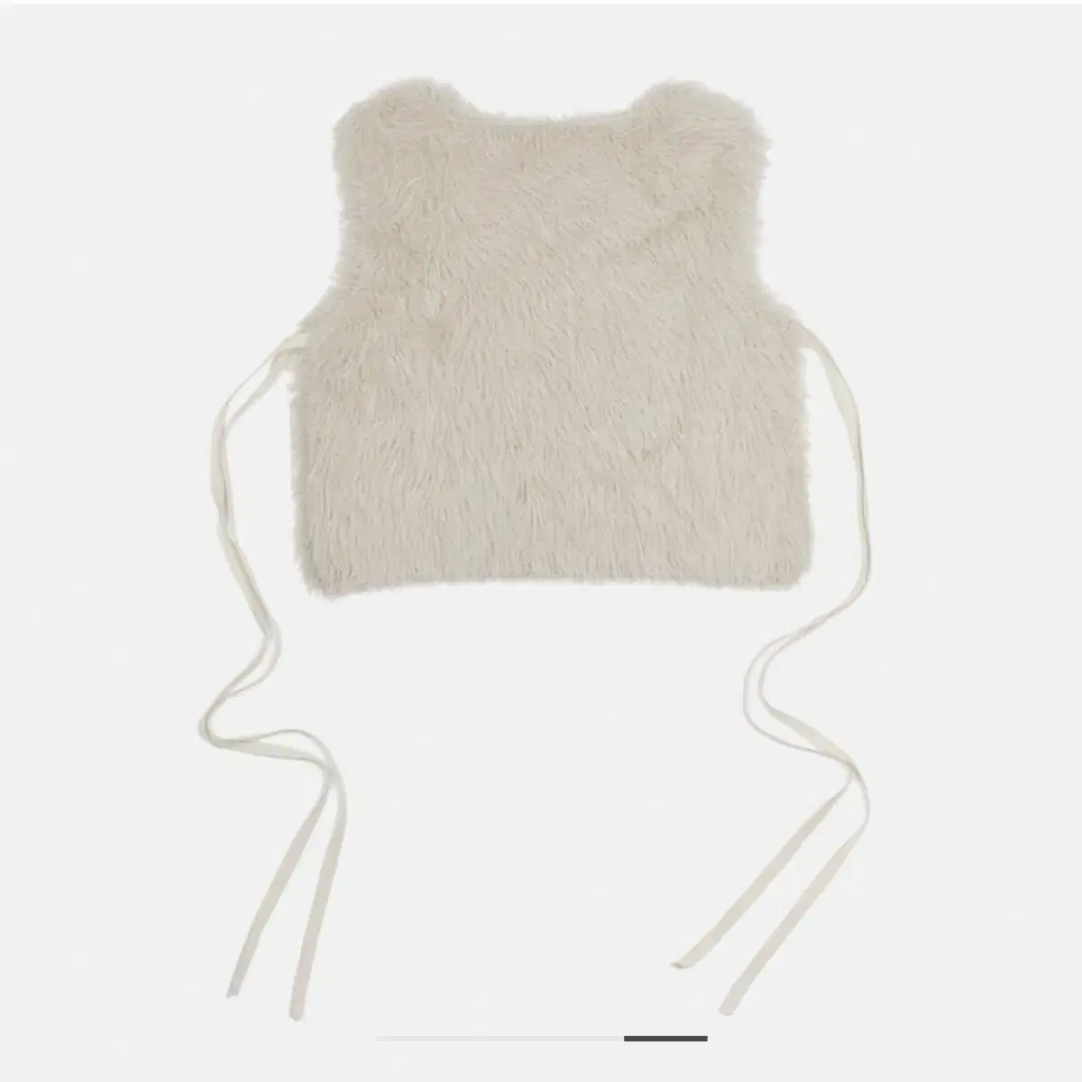 낫띵에브리띵 OPEN SIDE VEGAN FUR VEST