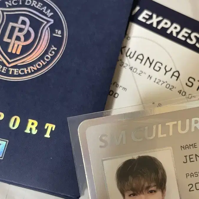 제노 광야 여권 양도 KWANGYA PASSPORT SET - JENO