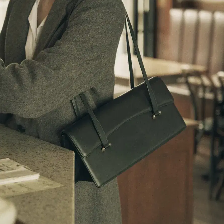 아뜰리에 드 루멘 Charlotte Bag / Soft Black