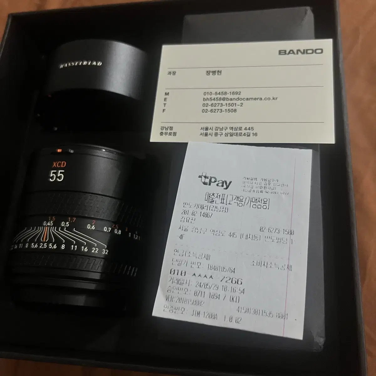 핫셀블라드  Hasselblad XCD 2,5/55V Lens