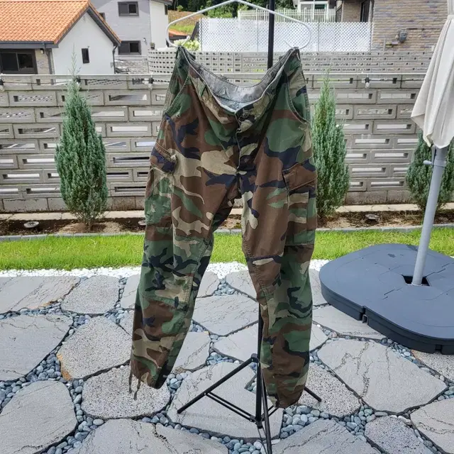 80's US ARMY Woodland Pants