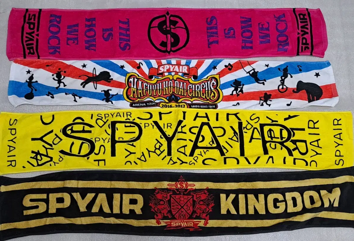 SPYAIR SPYAIR slogan Towels