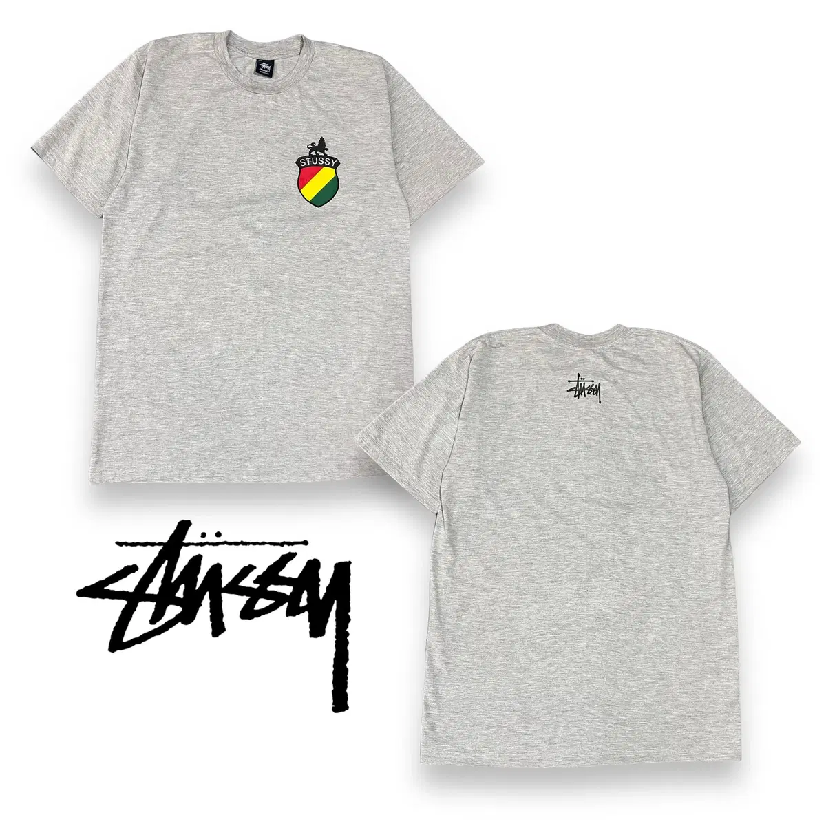 Stussy 90s Rasta Color Vahn Tee