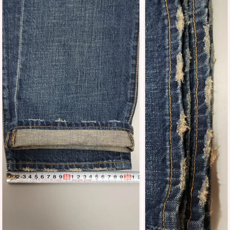 00s 리바이스 501 패치워크 페인팅 리폼 (W30) LEVIS