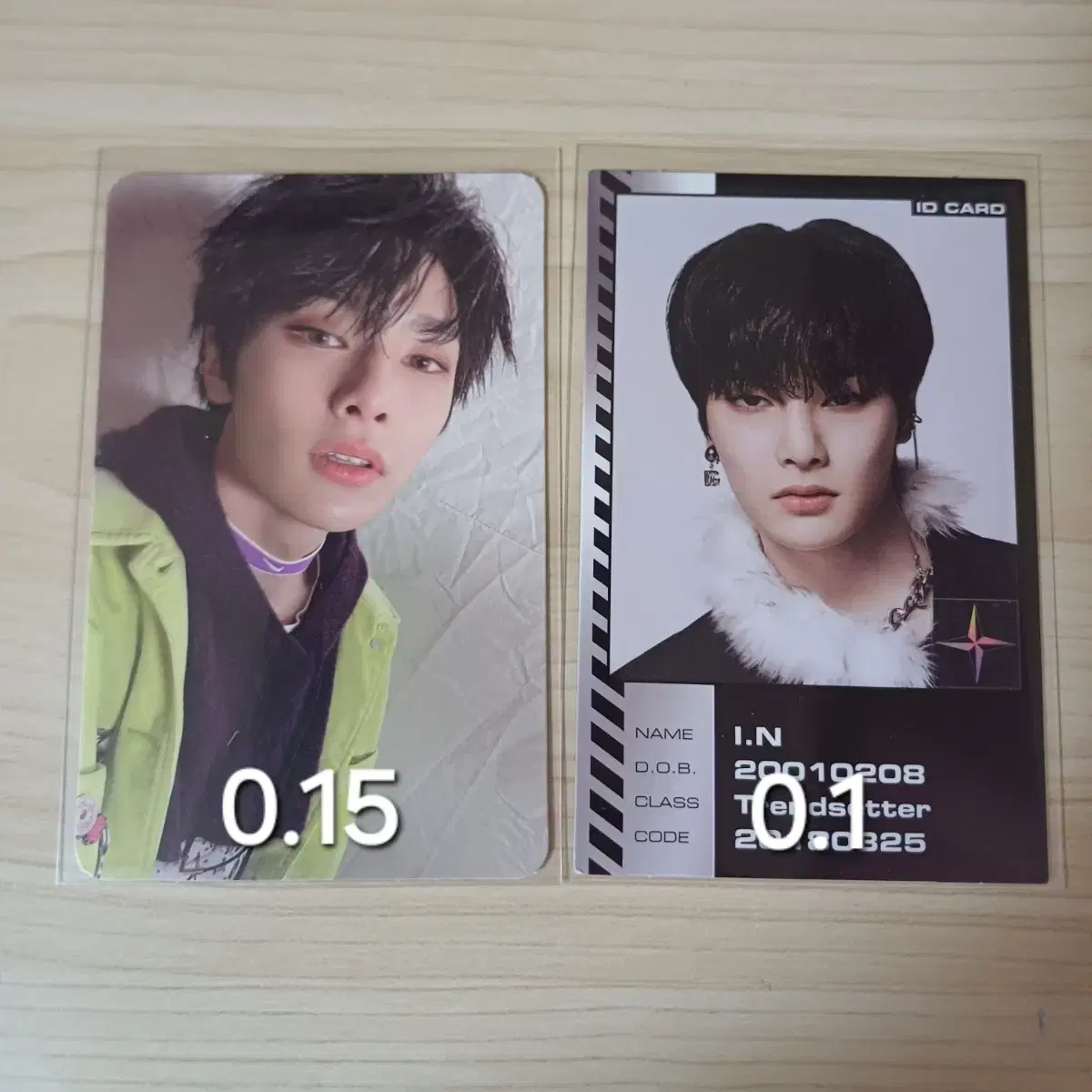 I.N. Maniac album photocard