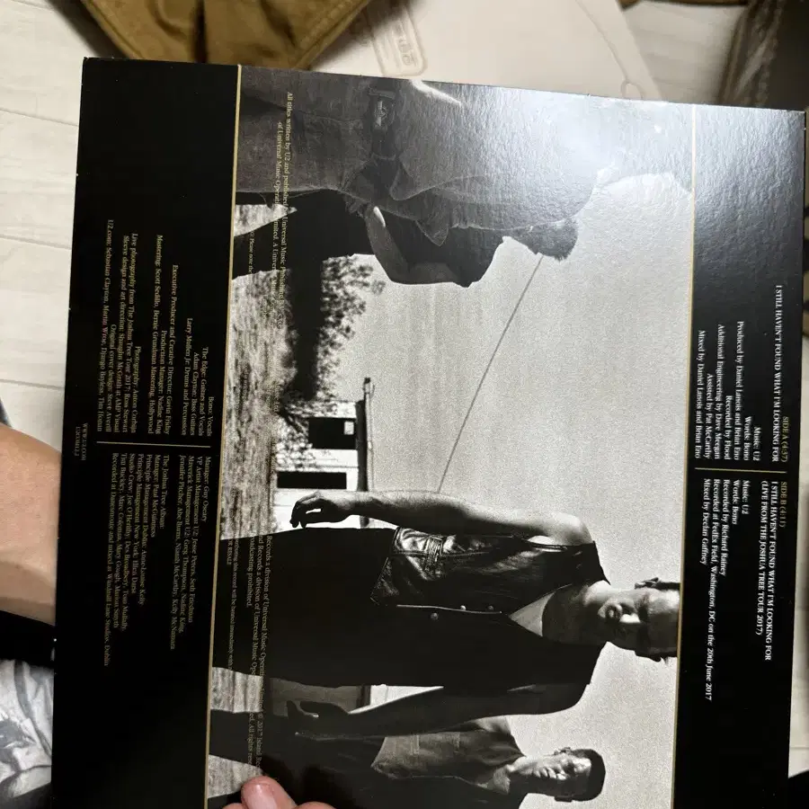 U2 조슈아 트리 투어 기념 LP