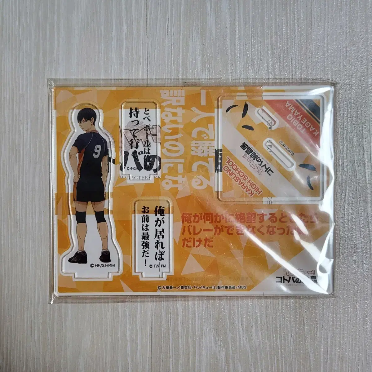 Pre-crystalline acrylics by Kotoba Kageyama of Haikyuu