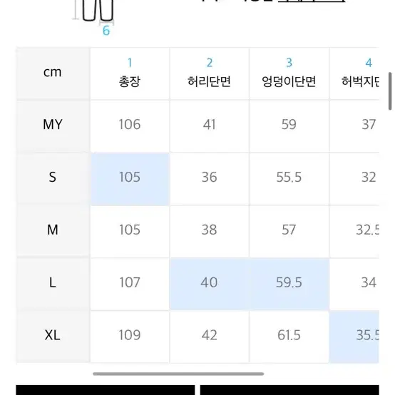 트릴리온 워싱 와이드 데님