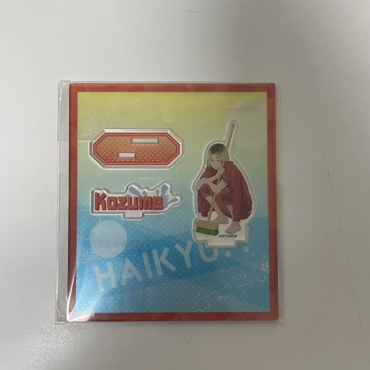 Haikyuu Kozume Kenma Cleaning acrylic unsealed