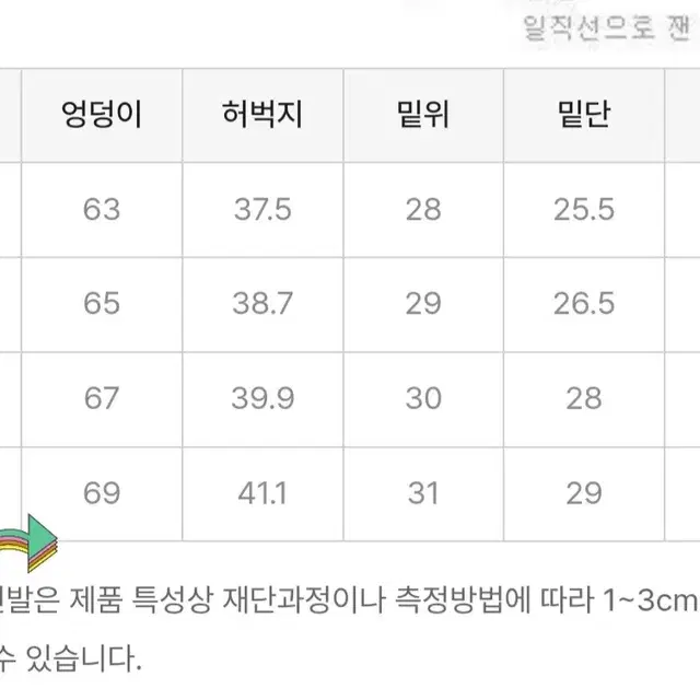 34-38 3XL 빅사이즈 쿨스판 밴딩 카고팬츠 베이지 새상품