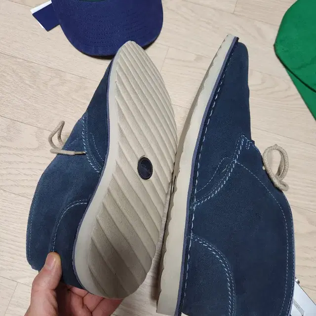 CLARKS 데저트 부츠 트랙 클래식 클락스 네이비