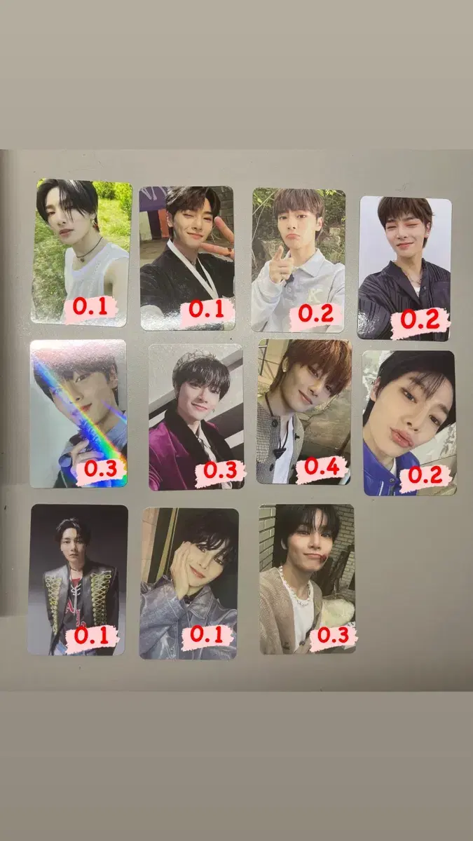 skz i.n photocard wts Maximized No E.JI Christmas Evil Special Rock Stay4