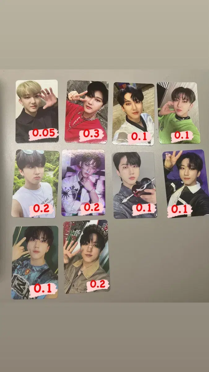 Skz changbin photocard wts Ordinary No E.JI Christmas Evil Rock Stay4