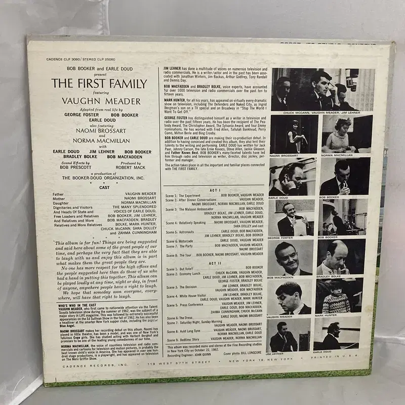 THE FIRST FAMILY LP / AA3663