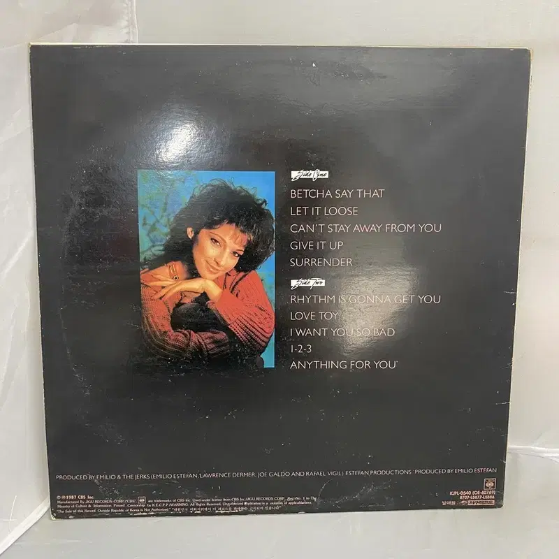 GLORIA ESTEFAN  LP / AA3698