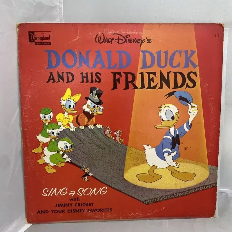 DONALD DUCK AND HIS FRIENDS LP / AA3715