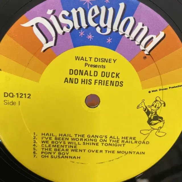 DONALD DUCK AND HIS FRIENDS LP / AA3715