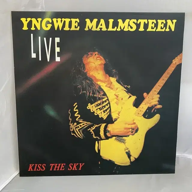 YNGWIE MALMSTEEN LIVE LP / AA3722