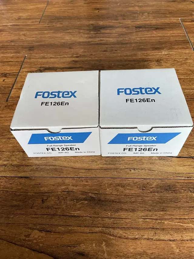 Fostex fe126en 12cm 풀레인지 미사용 신품