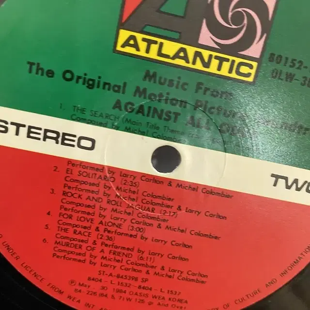 AGAINST ALL ODDS LP / AA3727