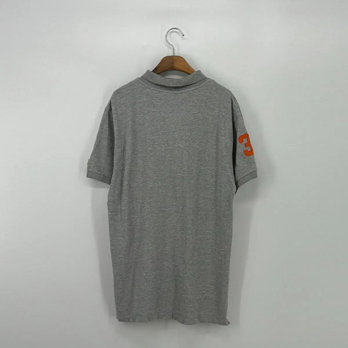 WESC 위에스씨 반팔 카라 티셔츠 (XL size / GRAY)