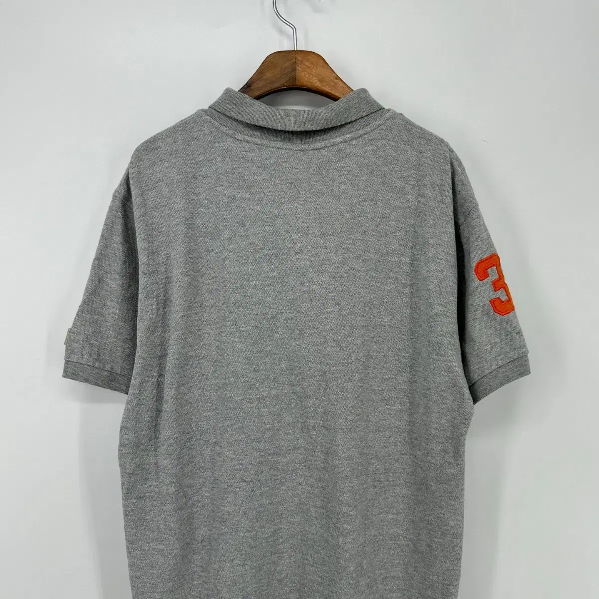 WESC 위에스씨 반팔 카라 티셔츠 (XL size / GRAY)