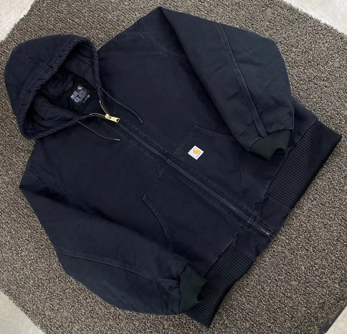 Calhart OG Black Sandstone Work Jacket