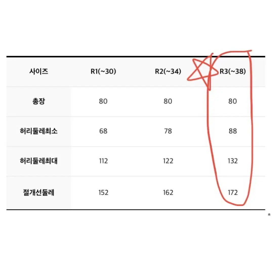 새상품-빅사이즈(스커트)