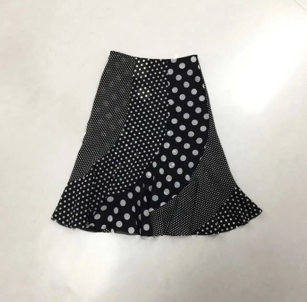 꼼데가르송 준야와타나베 dot skirt 도트 스커트