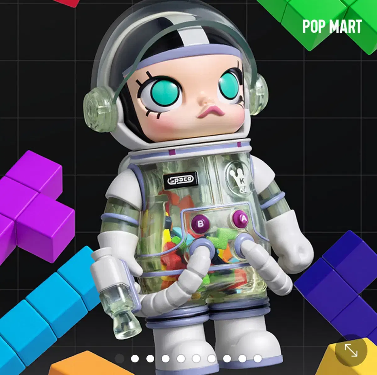 Pop Mart Mega Space Molly 100% Series 3 FiguresWith 2 sets