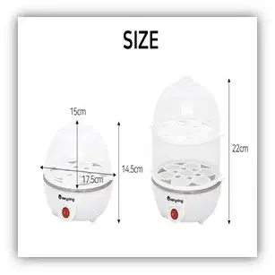 반숙 부터 완숙 까지 2단 계란찜기(무료배송/새제품)