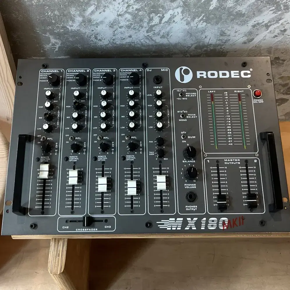 로덱 믹서 Rodec  Mixer mx 180 MK II 2 로덱 믹서