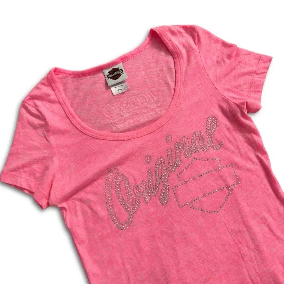 vintage Harley-Davidson pink t-shirt