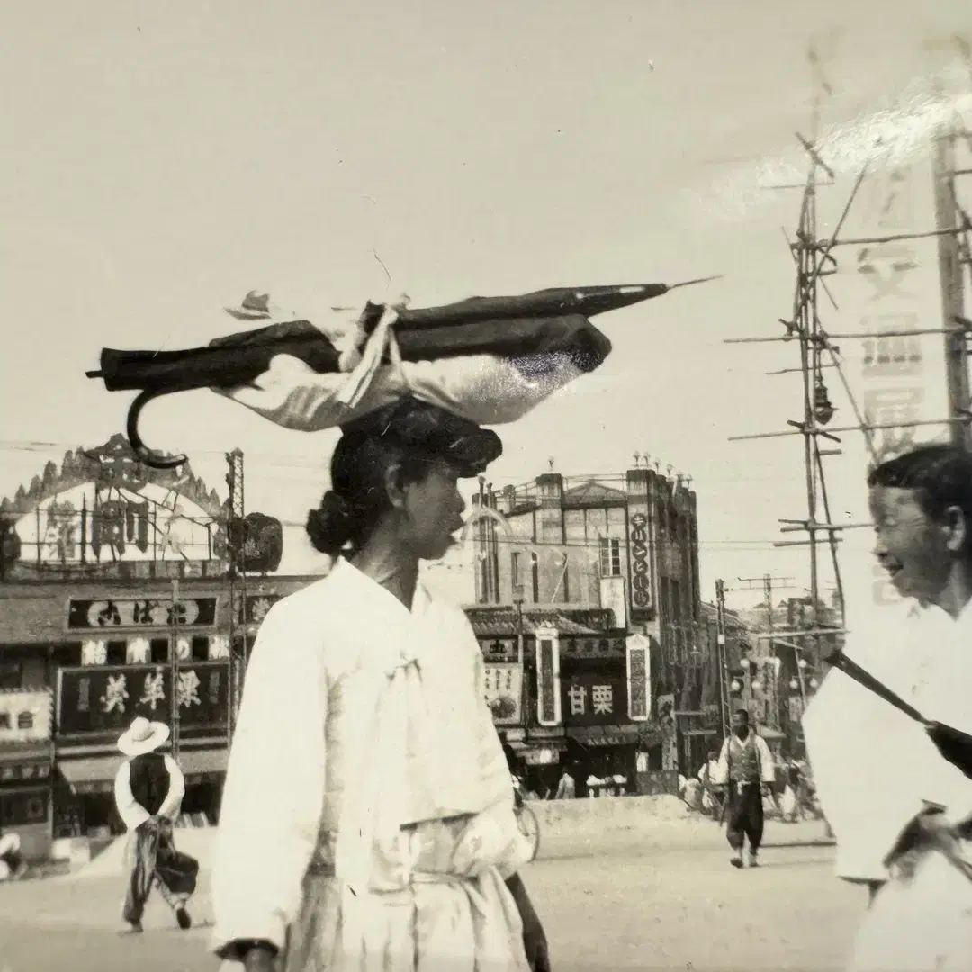 1927년 - 인천 제물포 전경 - 한국 도착시 미국 여객선 탑승자 촬영