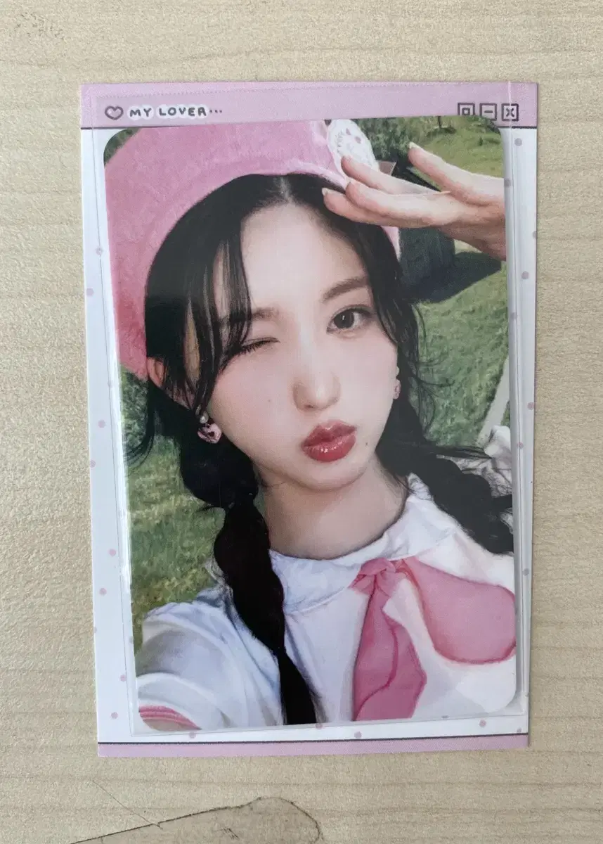 Ive photocard gaeul Dive 3rd Girl Scouts ld unreleased photocard pre-order benefits