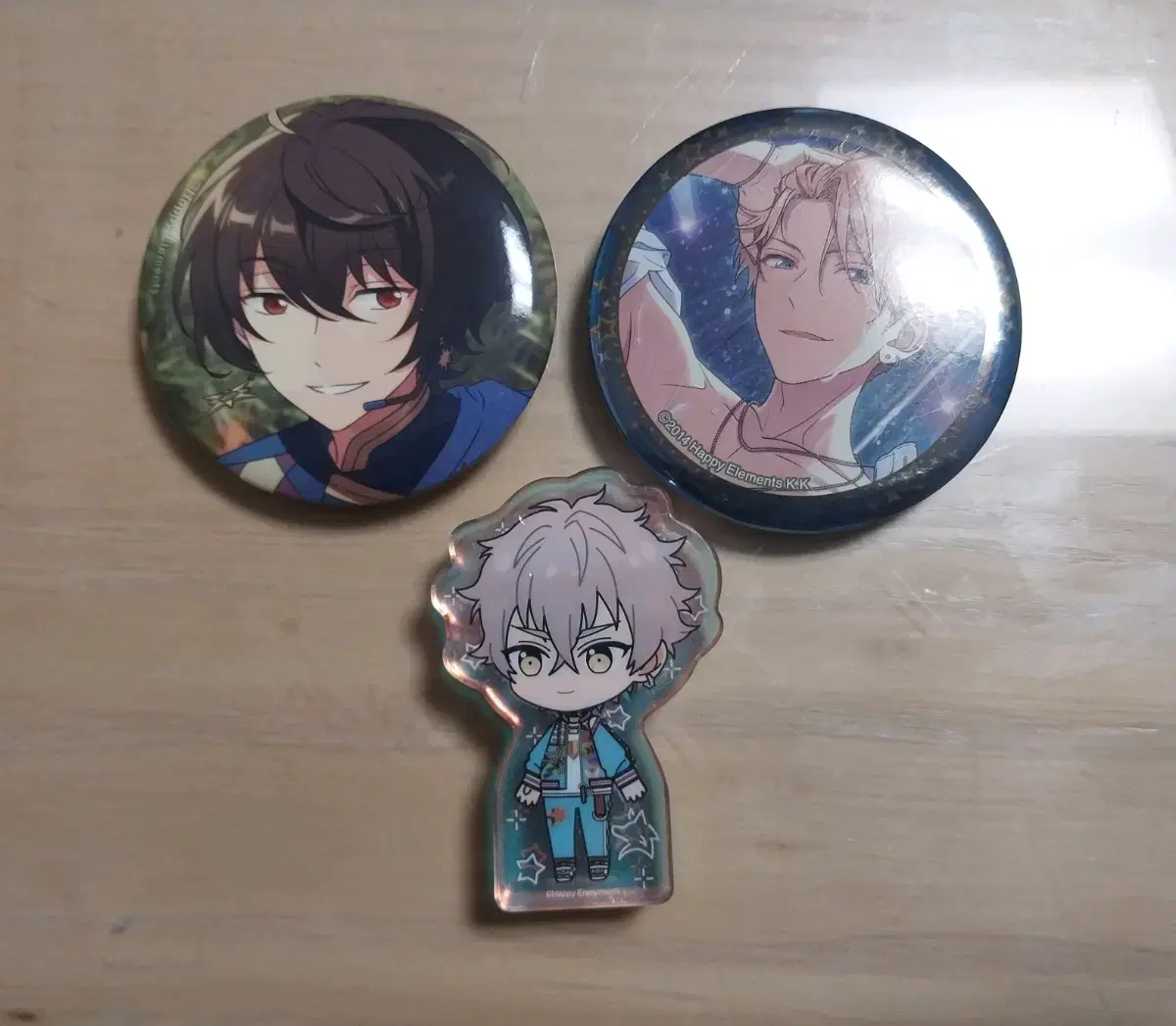 Ensemble Stars Arashi Ritsuko Koga Badge 7th Anniversary Koroto Bulk