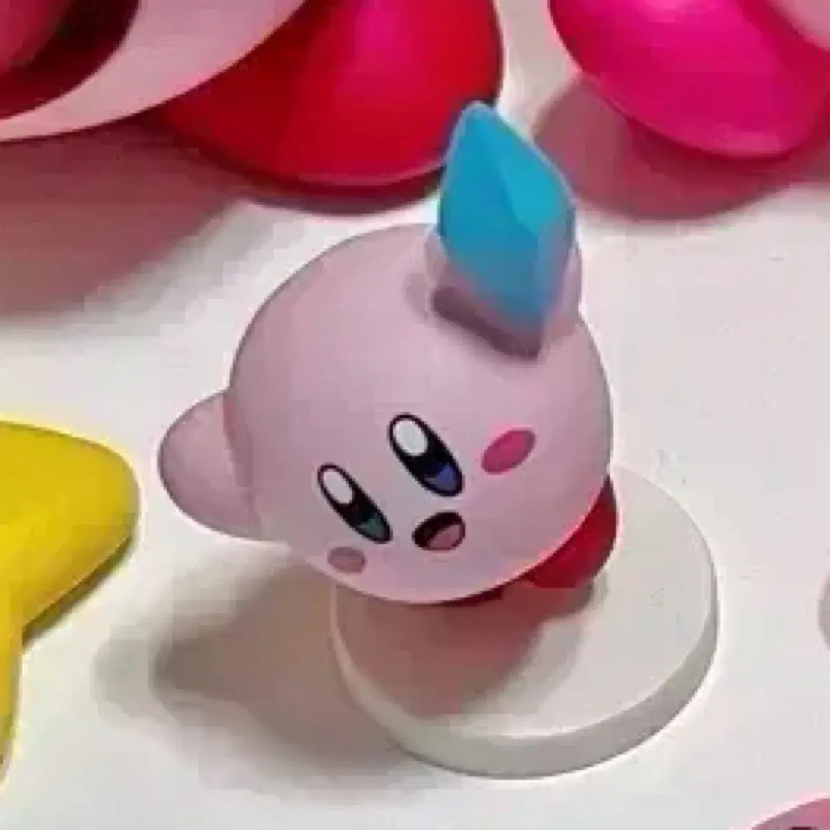 Star Kirby Figurine Acrylic Stand Clip