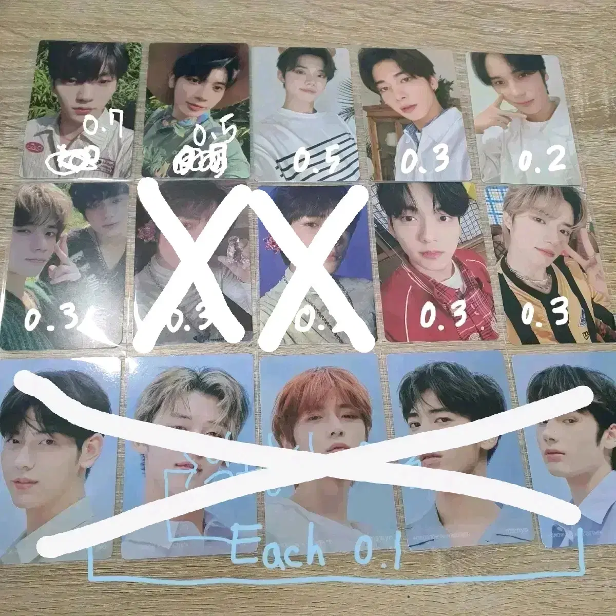 Tomorrow x together photocard **Sourced from** txt TXT WTS below market price