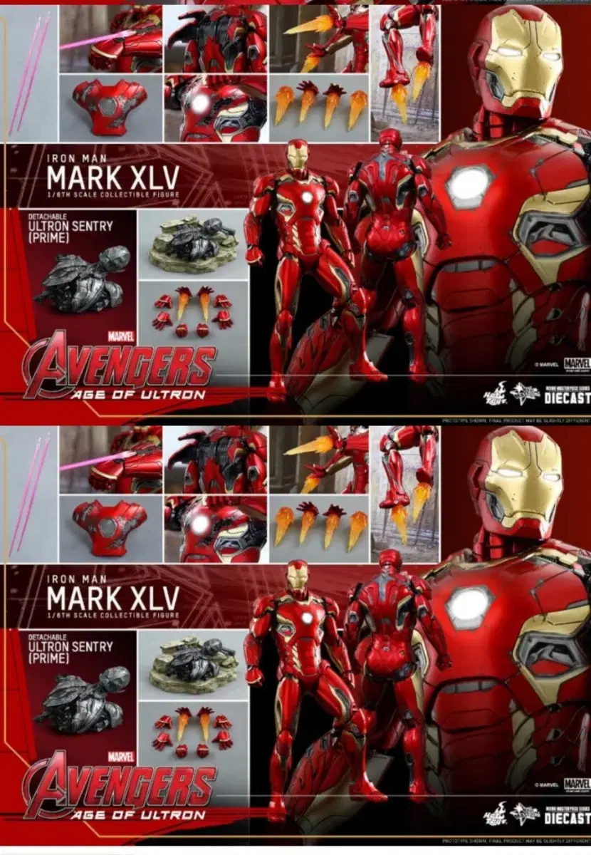 1/6 Iron Man 45 Hot Toys