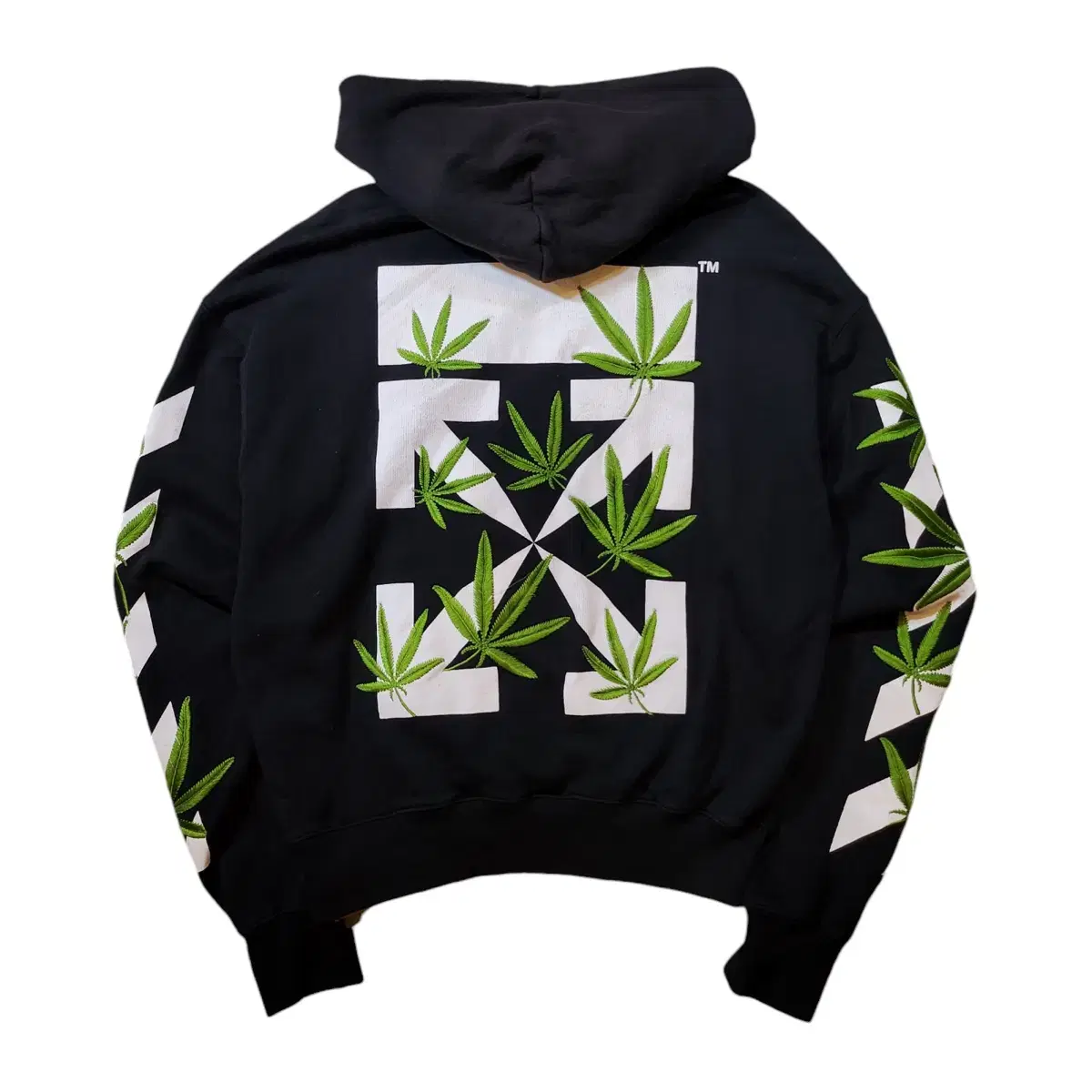 Off-White Marijuana Weed Hoodie